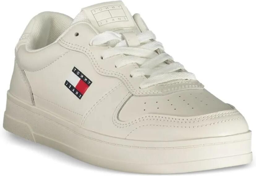 Tommy Hilfiger Sneakers met geperforeerd vlak en logopatch Beige - Foto 3