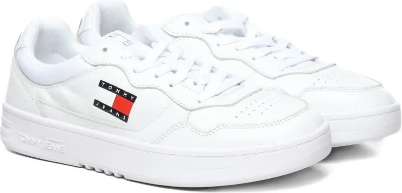 Tommy Hilfiger Sneakers met logodetail Wit