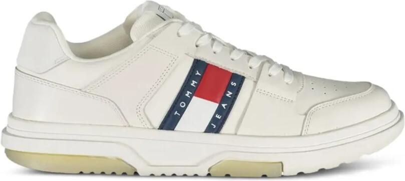 Tommy Hilfiger Sneakers met logodetail Wit
