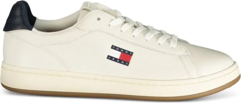 Tommy Hilfiger Sneakers met logopatch Beige