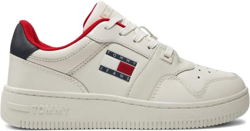 Tommy Hilfiger Sneakers met logopatch Beige