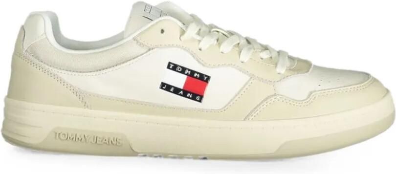 Tommy Hilfiger Sneakers met logopatch Beige