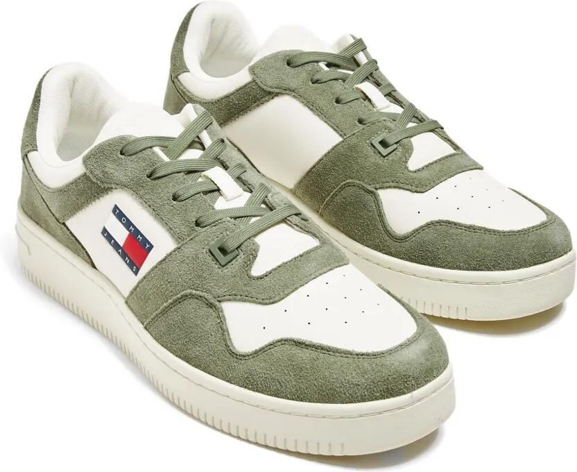 Tommy Hilfiger Sneakers met logopatch Groen - Foto 3