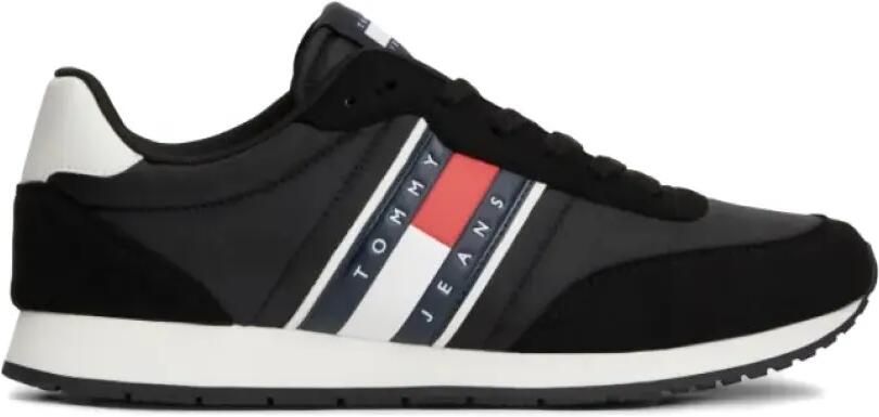 Tommy Hilfiger Sneakers met logopatch Zwart