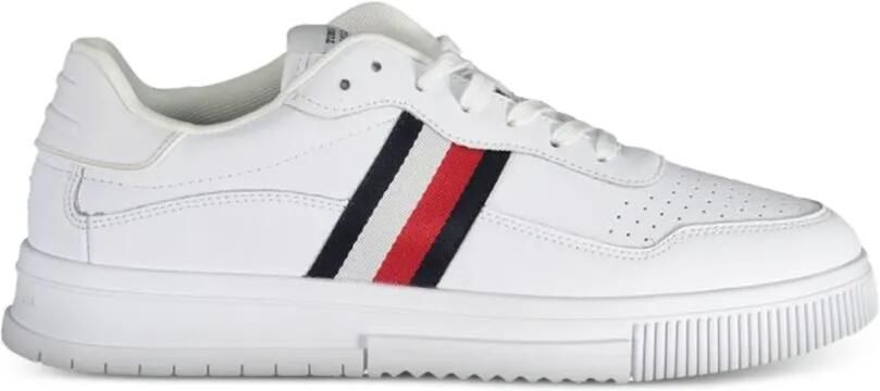 Tommy Hilfiger Sneakers met streep Wit