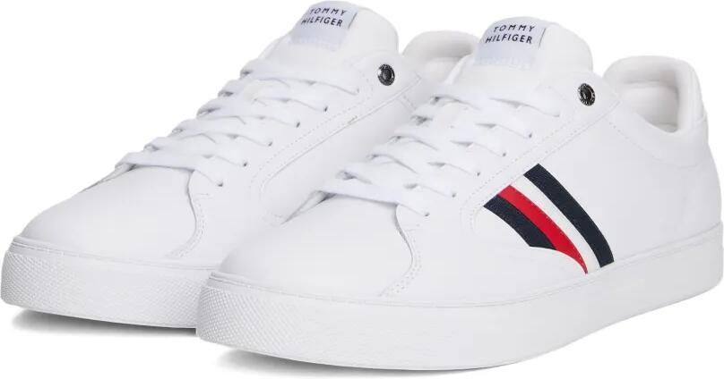 Tommy Hilfiger Sneakers met streepdetail Wit - Foto 4