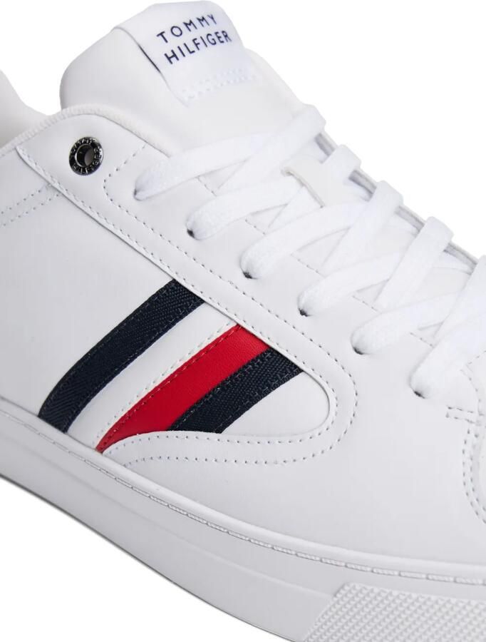 Tommy Hilfiger Sneakers met streepdetail Wit - Foto 2