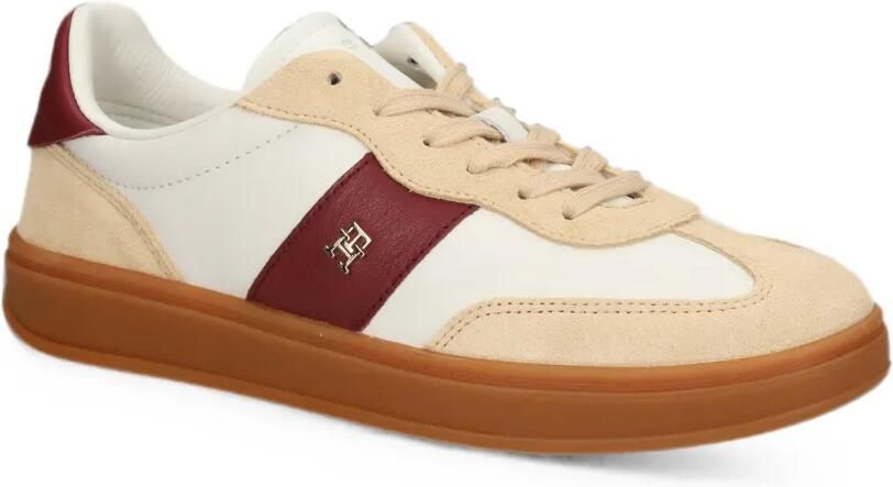 Tommy Hilfiger Sneakers met suède vlak Wit - Foto 2