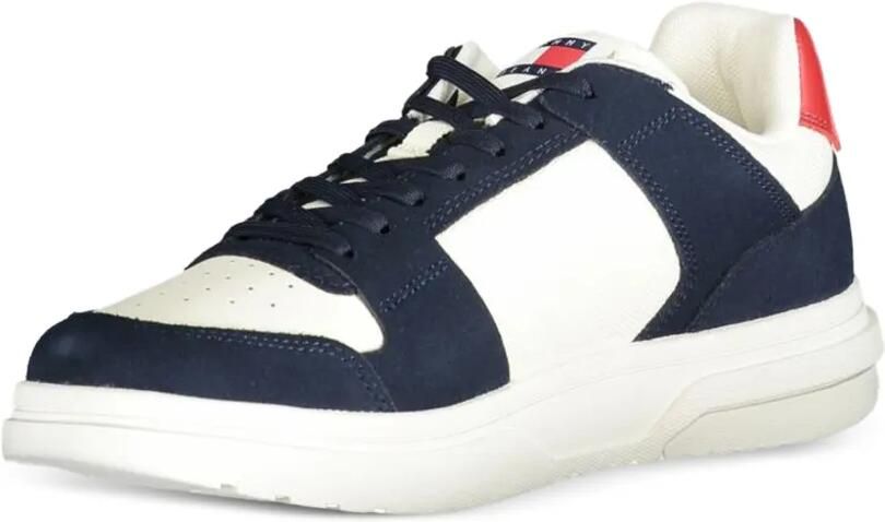 Tommy Hilfiger Sneakers met suède vlakken Blauw - Foto 2