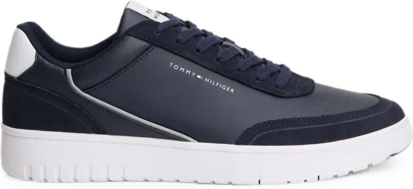 Tommy Hilfiger Sneakers met vlakken en logoprint Blauw