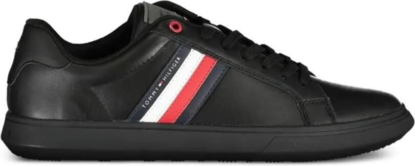 Tommy Hilfiger Sneakers met zijstreep Zwart