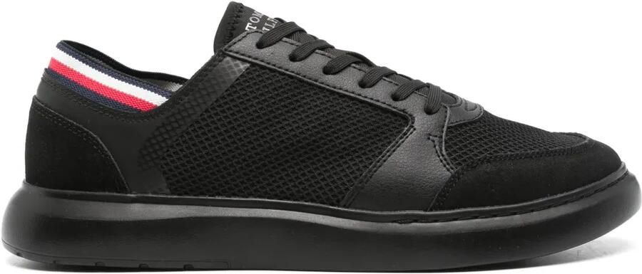 Tommy Hilfiger Sneakers van mesh Zwart
