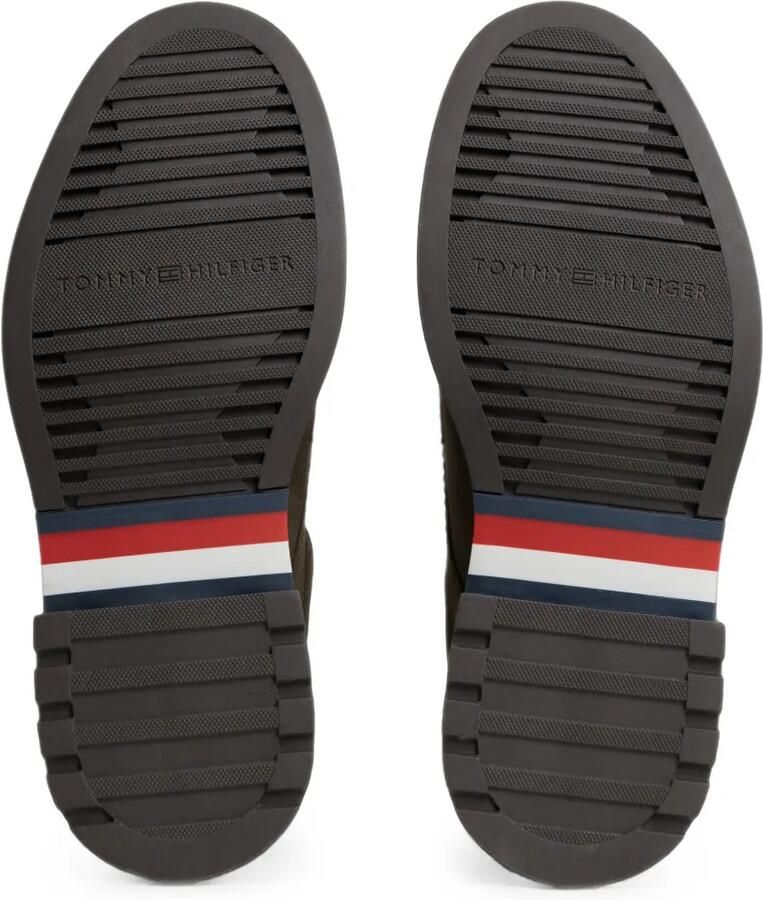 Tommy Hilfiger Suède derby schoenen Groen - Foto 2