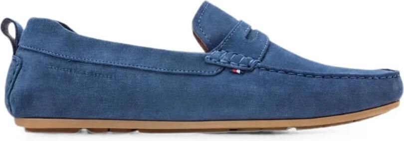 Tommy Hilfiger Suède loafers Blauw