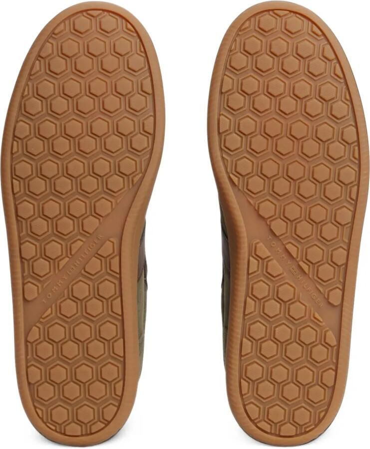 Tommy Hilfiger Suède low-top sneakers Groen - Foto 2