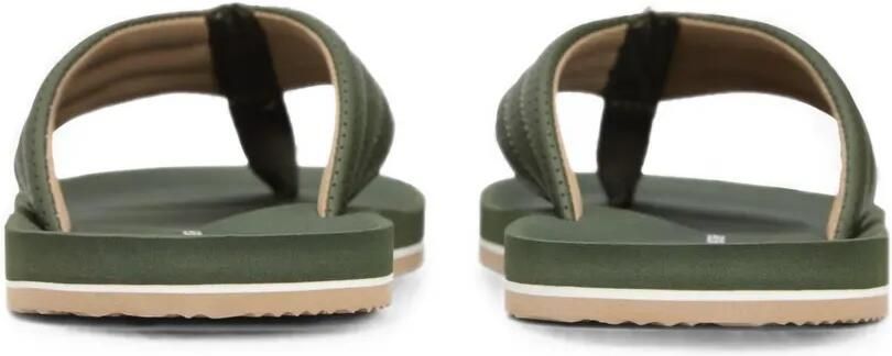 Tommy Hilfiger Teenslippers met logopatch Groen - Foto 3