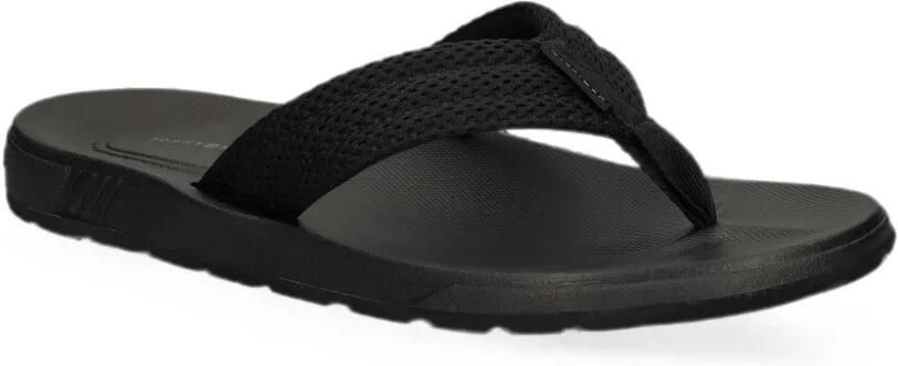 Tommy Hilfiger Teenslippers met mesh band Zwart - Foto 4