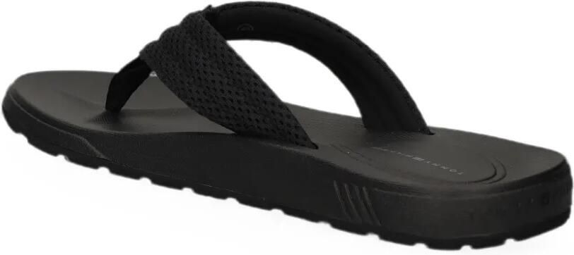Tommy Hilfiger Teenslippers met mesh band Zwart - Foto 3