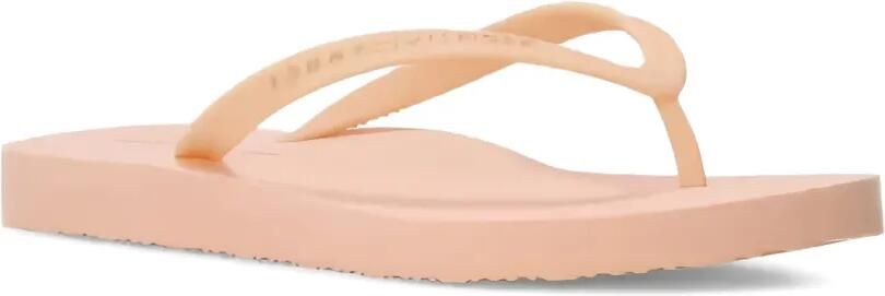 Tommy Hilfiger Teenslippers verfraaid met logo-reliëf en bandje Beige - Foto 3