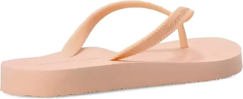 Tommy Hilfiger Teenslippers verfraaid met logo-reliëf en bandje Beige - Foto 2
