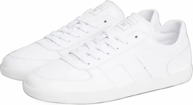 Tommy Hilfiger TH Tribeca leather sneakers Wit - Foto 5