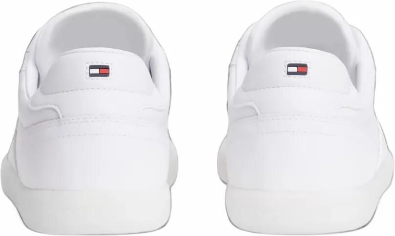 Tommy Hilfiger TH Tribeca leather sneakers Wit - Foto 4