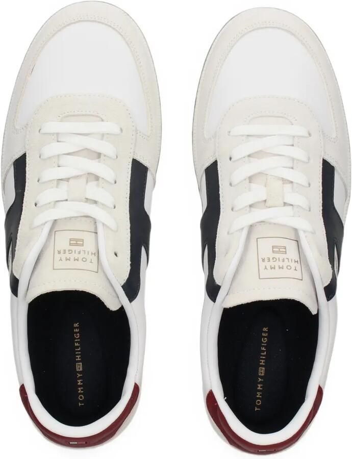 Tommy Hilfiger TH Tribeca leren sneakers Wit - Foto 2