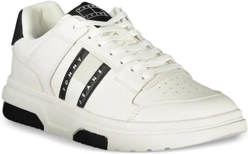 Tommy Hilfiger The Brooklyn logoprint sneakers Wit - Foto 3
