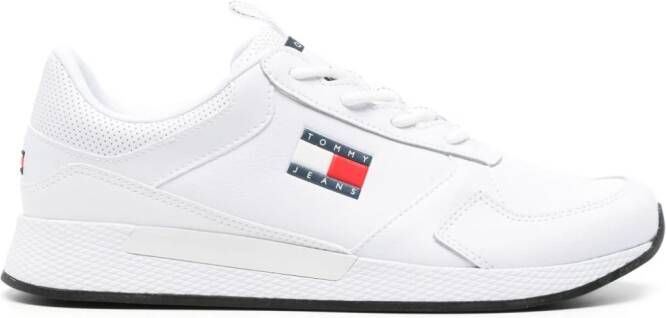 Tommy Jeans Flexi sneakers met vlakken Wit