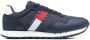 Tommy Jeans Herren sneakers met logopatch Blauw - Thumbnail 1