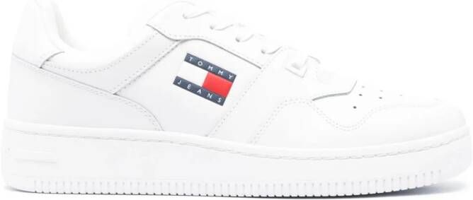 Tommy Jeans Retro Basketbal sneakers Wit