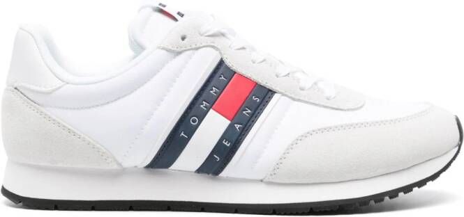 Tommy Jeans Runner sneakers met vlakken Wit