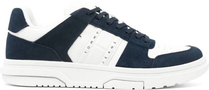 Tommy Jeans The Brooklyn sneakers met vlakken Blauw