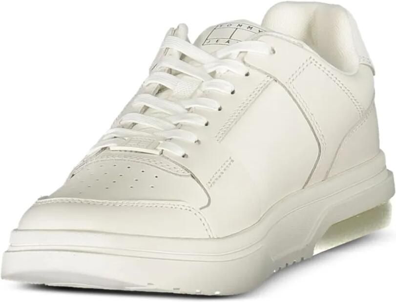 Tommy Jeans Court sneakers met logopatch Beige - Foto 2