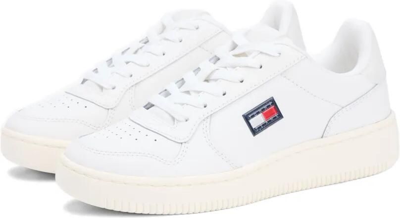 Tommy Jeans Geperforeerde sneakers met logopatch Wit - Foto 5