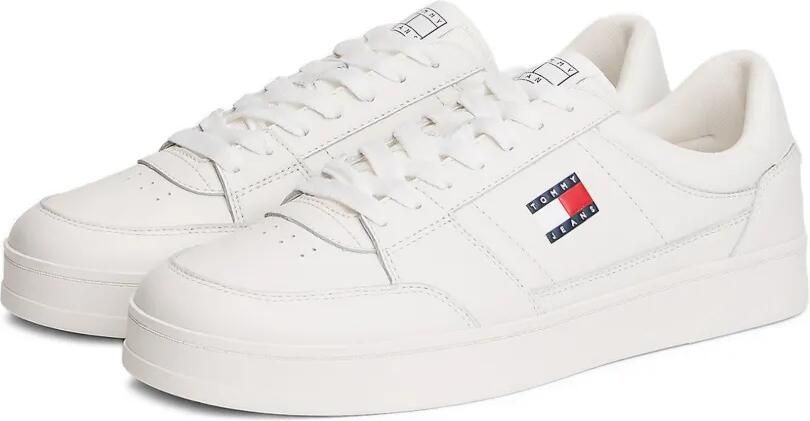 Tommy Jeans Greenwich sneakers met geperforeerde neus Wit - Foto 5