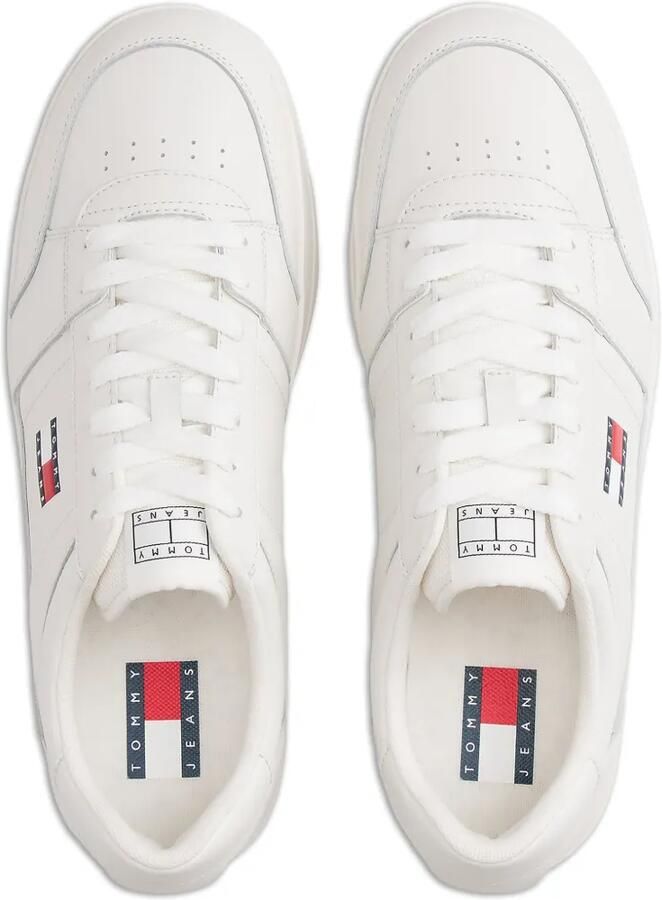 Tommy Jeans Greenwich sneakers met geperforeerde neus Wit - Foto 3