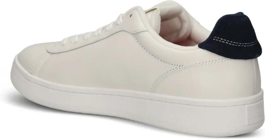 Tommy Jeans Leren sneakers met logoplakkaat Wit - Foto 3