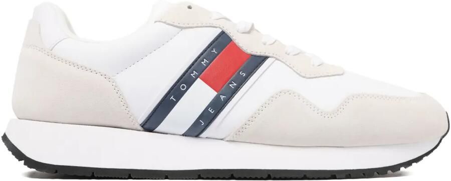 Tommy Jeans Leren sneakers Wit