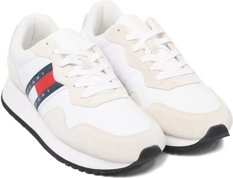 Tommy Jeans Leren sneakers Wit - Foto 3