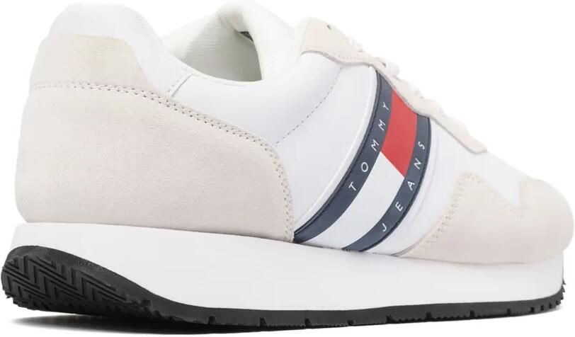 Tommy Jeans Leren sneakers Wit - Foto 4