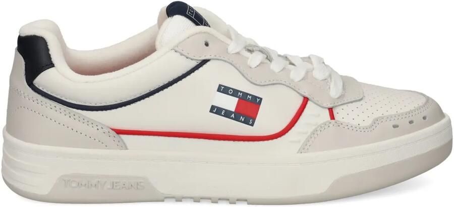 Tommy Jeans Leren sneakers Wit