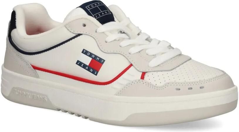 Tommy Jeans Leren sneakers Wit - Foto 3
