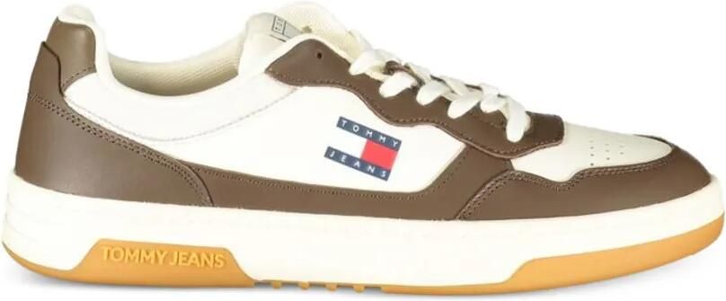 Tommy Jeans Leren sneakers Wit