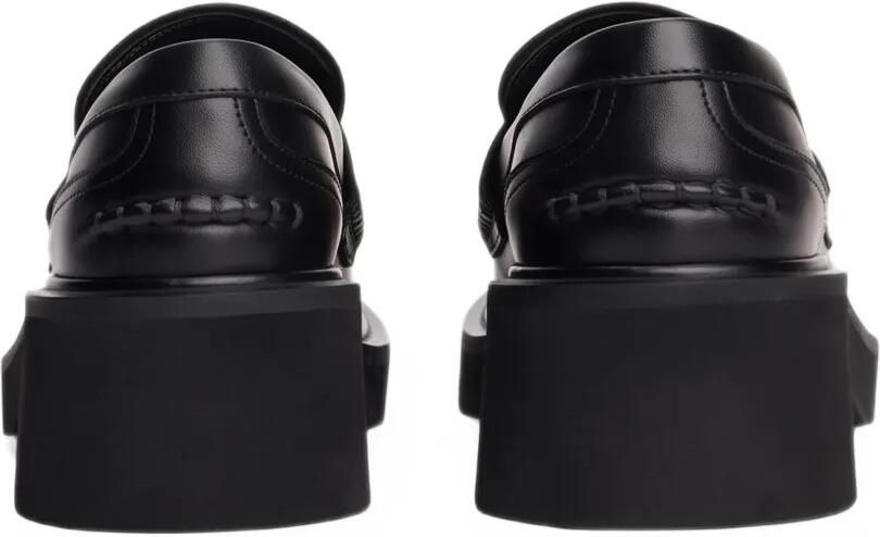Tommy Jeans logo-plaque leather loafers Zwart - Foto 2