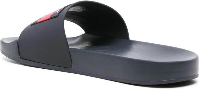 Tommy Jeans Slippers met open neus Blauw - Foto 4