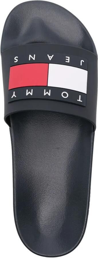 Tommy Jeans Slippers met open neus Blauw - Foto 3
