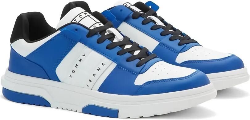 Tommy Jeans Sneakers met colourblocking Blauw - Foto 4