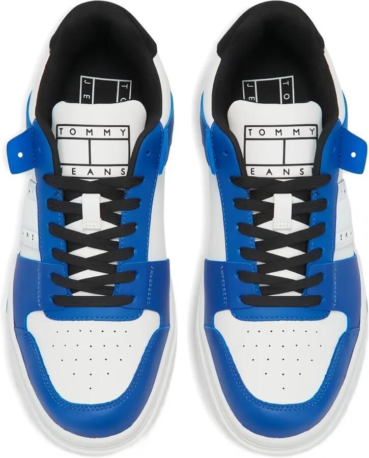 Tommy Jeans Sneakers met colourblocking Blauw - Foto 2