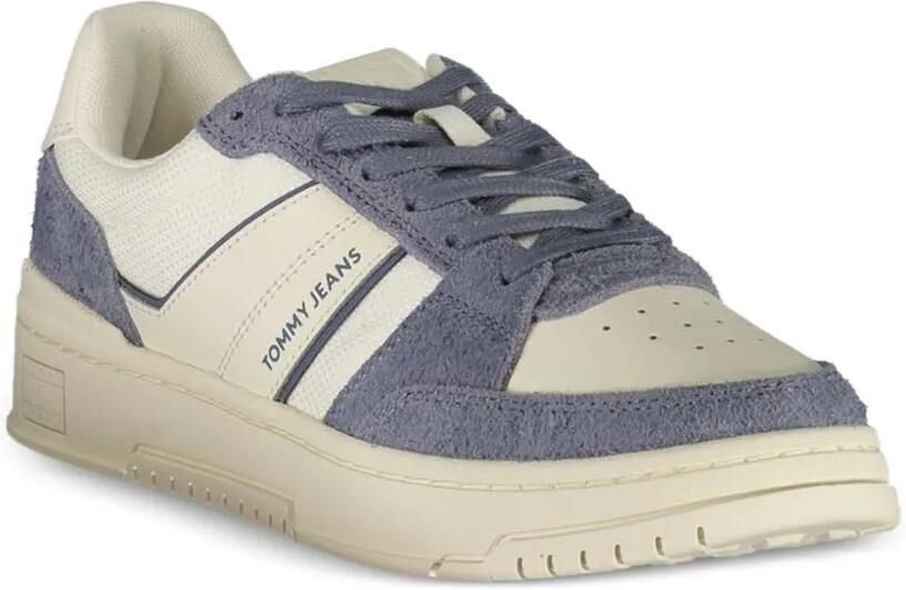 Tommy Jeans Sneakers met suède vlakken Beige - Foto 3